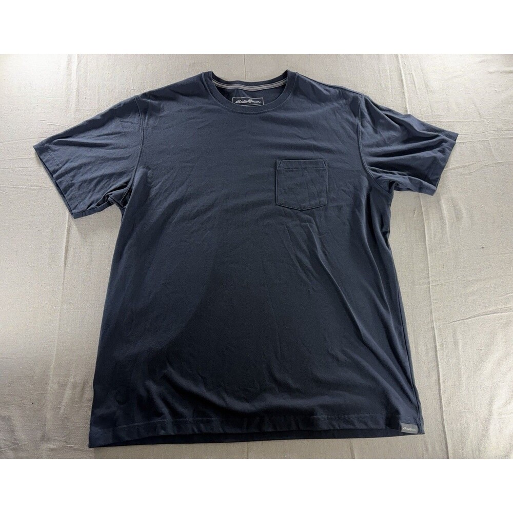 Eddie Bauer LegendWash Cotton Slub Pocket T-Shirt - Size L